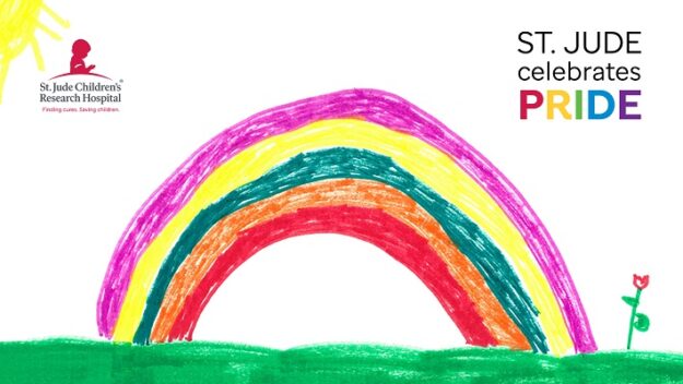 St. Jude Children’s Research Hospital LGBTQ Pride Month virtual background