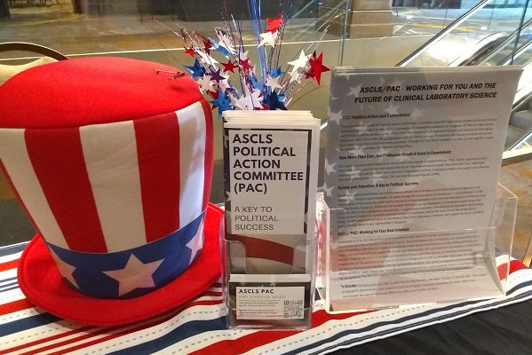 ASCLS Political Action Committee Table