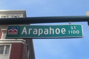 Arapahoe Street in Denver