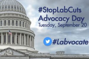 Stop Lab Cuts Advocacy Day Sept 20