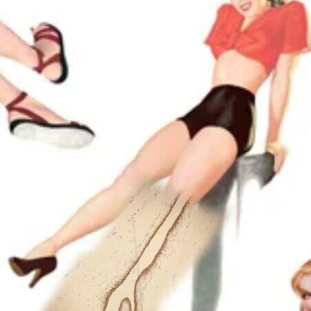 Slide that looks like a leg wearing a high-heeled shoe - 2023 Lab Week Photo Contest