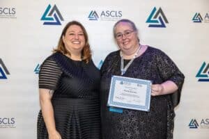 2023 ASCLS Poster Competition Award Winner Professional Category Brandy Gunsolus