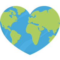 Heart-shaped world
