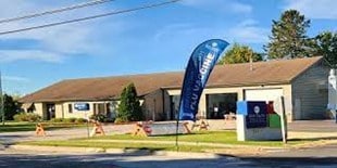 Door County Medical Center drive-thru laboratory
