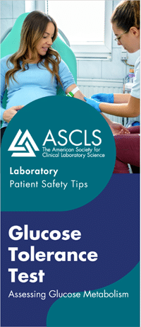 Glucose Tolerance Testing brochure cover