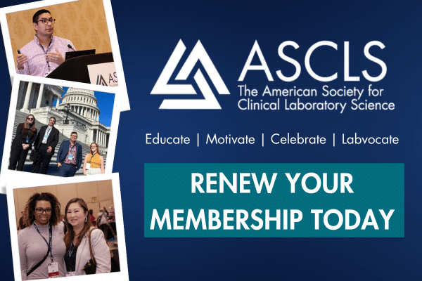 Renew your ASCLS membership today
