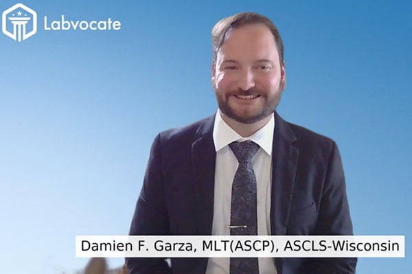 Garza-Video-Screenshot-600px Damien F. Garza, ASCLS-WI Government Affairs Chair