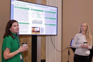 Poster presenters at the 2024 Clinical Laboratory Educators Conference in Las Vegas