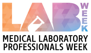 Test Tube Medical Laboratory Professionals Week logo