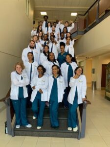 The 2024-25 medical laboratory technology cohort at West Georgia Technical College