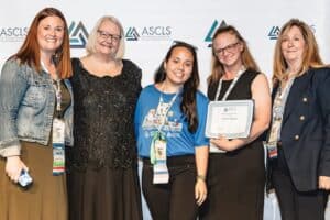 2025 Community Engagement Award 2nd Place ASCLS-Montana