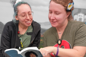 Amanda and Kaitlin read, Self-Care for Allied Health Professionals: from Surviving to Thriving, by Alison Battye.