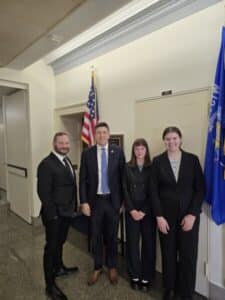Labvocate Ambassadors visiting with Congress members on Capitol Hill