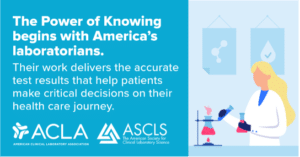 The Power of Knowing begins with America's laboratorians.