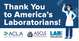 Thank You to America's Laboratorians!