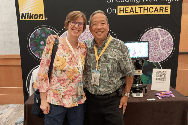 Heather Parks and Terence Au