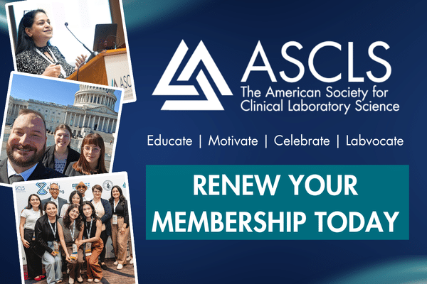Renew Your ASCLS Membership Today