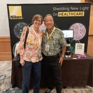 Heather Parks and Terence Au