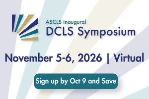 Inaugural DCLS Symposium - Nov 5-6, 2026, all-virtual. Sign up by Oct 9 and Save