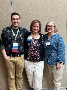 Clayton Fraker, Leah Narans and Sue Beglinger