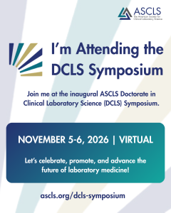 I'm attending the all-virtual DCLS Symposium, November 5-6, 2026