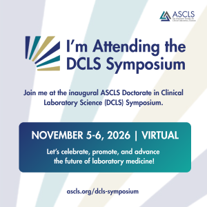 I'm attending the all-virtual DCLS Symposium, November 5-6, 2026