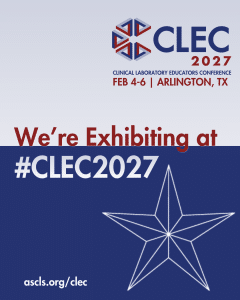 We're Exhibiting at #CLEC2027 for Instagram post